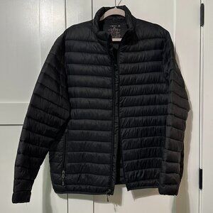 Black Puffer Coat Women's XL